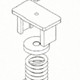 Thumbnail image(4) of Housing spring mounts G1 rated load 245lbs 110Kg color white