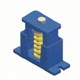 Thumbnail image(3) of Housing spring mounts G1T rated load 1100lbs 500Kg color blue
