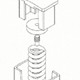 Thumbnail image(4) of Housing spring mounts G1T rated load 660lbs 300Kg color green