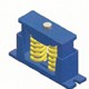 Thumbnail image(3) of Housing spring mounts G2 rated load 2200lbs 1000Kg color blue