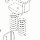 Thumbnail image(4) of Housing spring mounts G2 rated load 2200lbs 1000Kg color blue