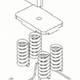 Thumbnail image(3) of Housing spring mounts G4 rated load 2645lbs 1200Kg color green